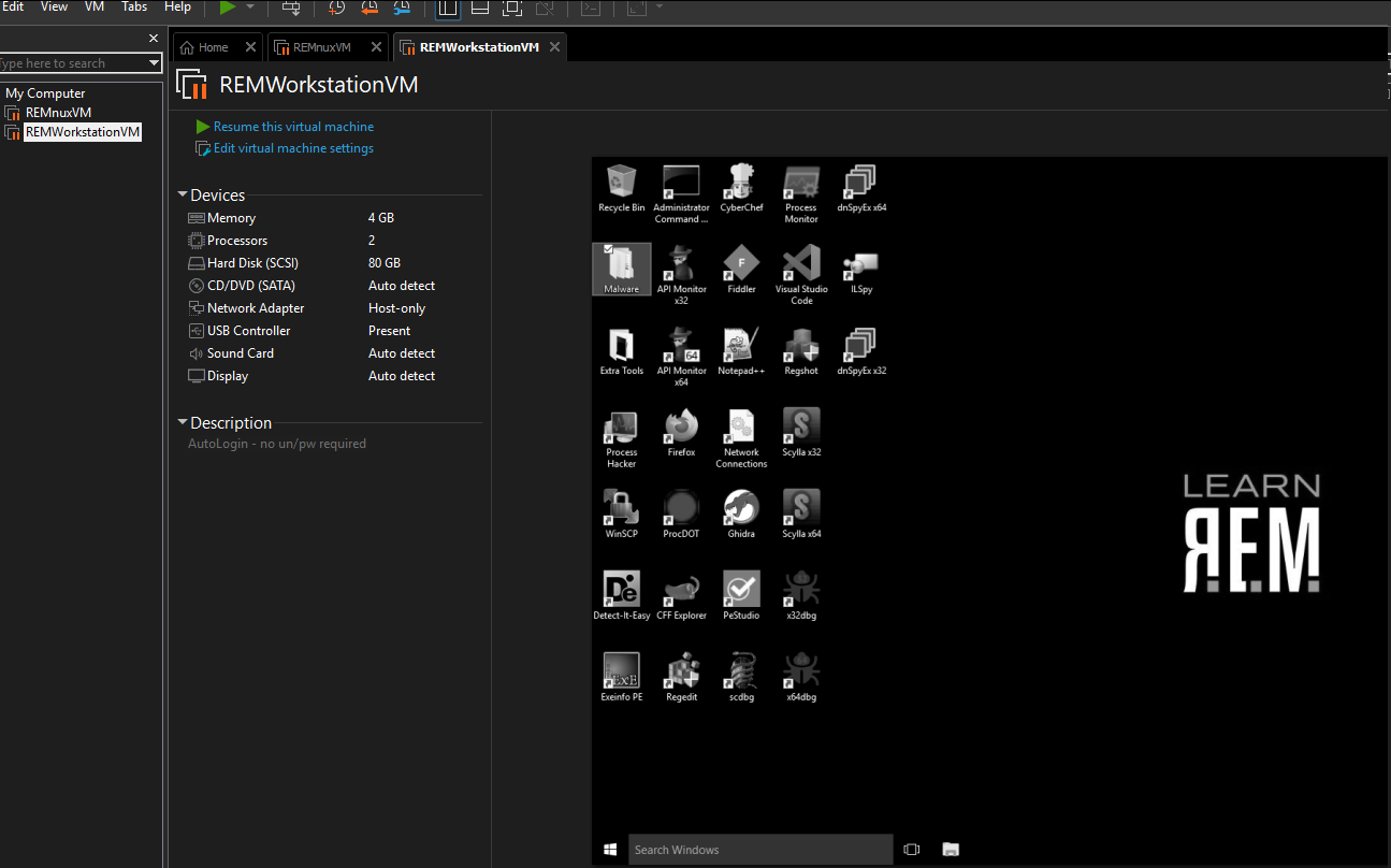 AM-0102 - Laborat&oacute;rio para An&aacute;lise de Malware