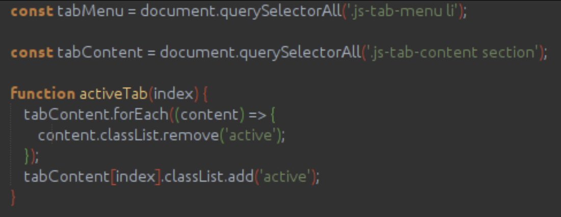 JS-0309 - JavaScript Completo ES6 - Navegação por Tabs