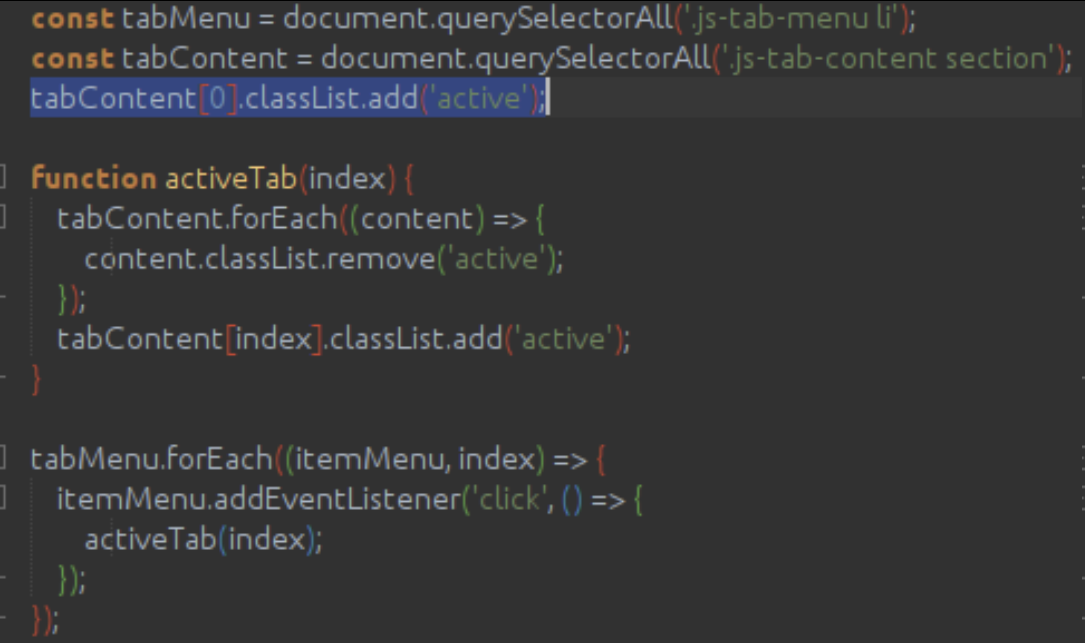 JS-0309 - JavaScript Completo ES6 - Navegação por Tabs