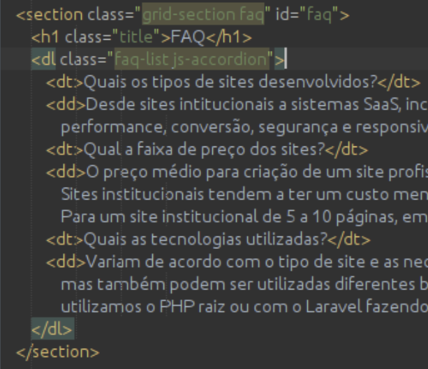JS-0310 - JavaScript Completo ES6 - Accordion List