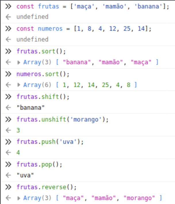 JS-0406 - JavaScript Completo ES6 - Array
