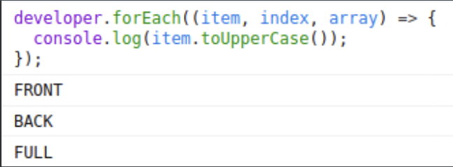 JS-0407 - JavaScript Completo ES6 - Itera&ccedil;&atilde;o em Array