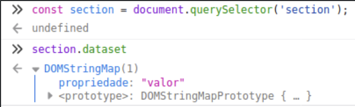 JS-0501 - JavaScript Completo ES6 - Dataset