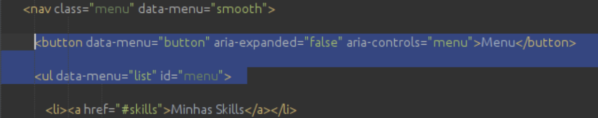 JS-0507 - JavaScript Completo ES6 - Menu Mobile