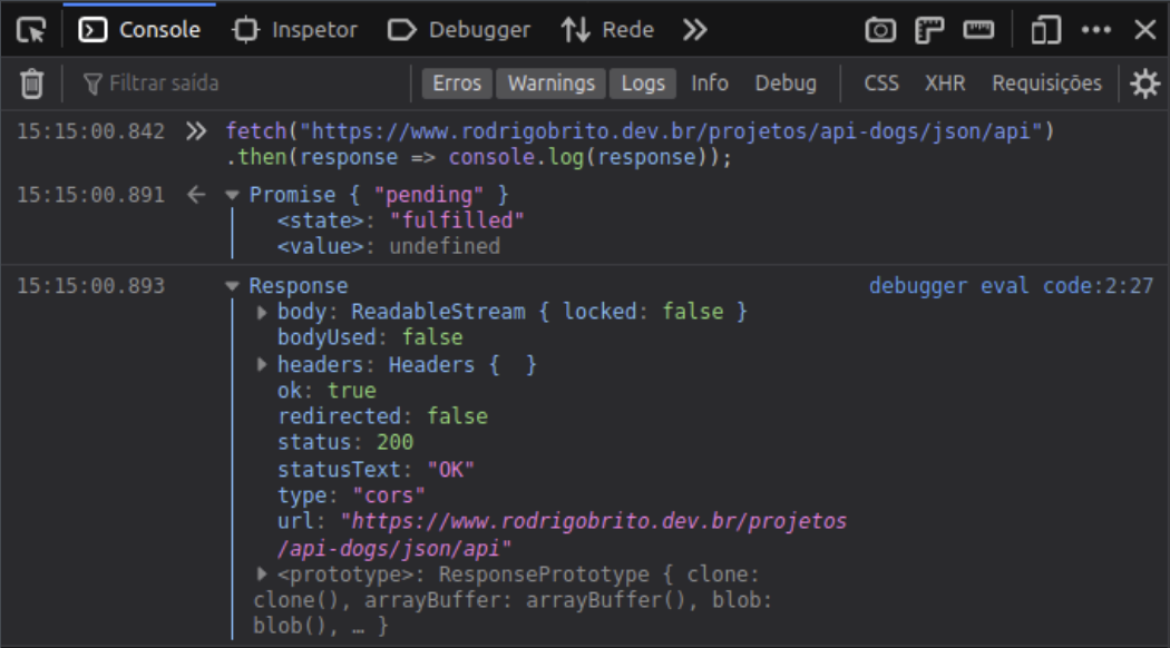 JS-0603 - JavaScript Completo ES6 - Fetch