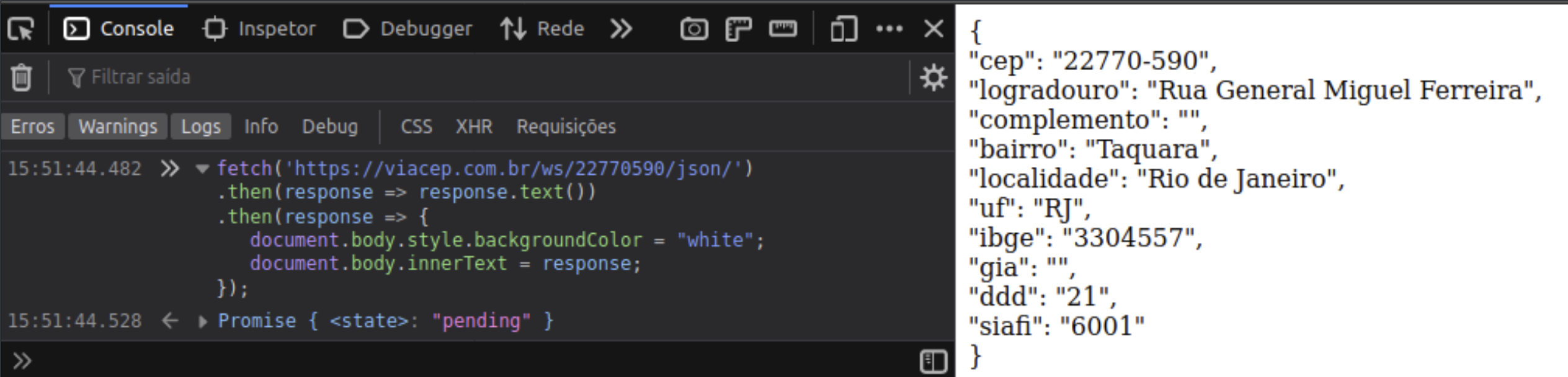 JS-0603 - JavaScript Completo ES6 - Fetch