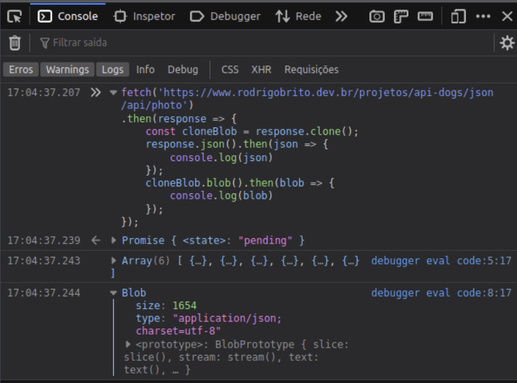 JS-0603 - JavaScript Completo ES6 - Fetch