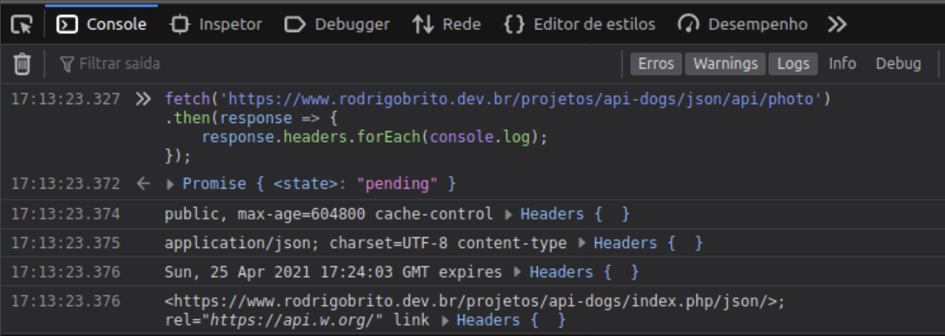 JS-0603 - JavaScript Completo ES6 - Fetch