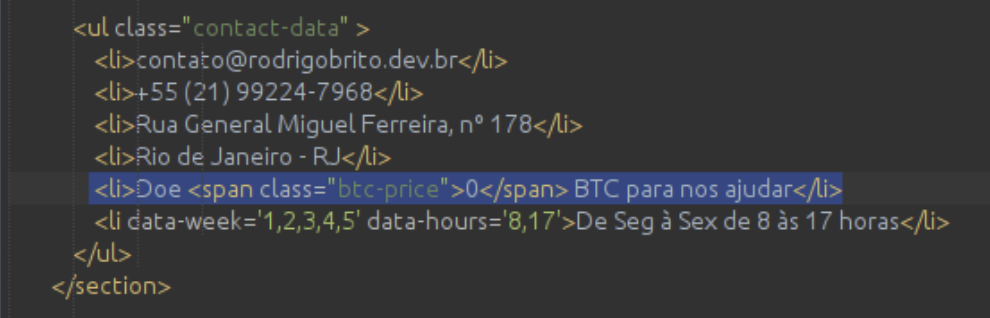 JS-0608 - JavaScript Completo ES6 - Bitcoin Fetch