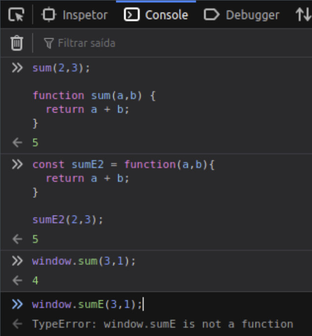 JS-0801 - JavaScript Completo ES6 - Function Expression