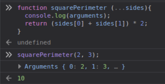 JS-0804 - JavaScript Completo ES6 - Rest e Spread