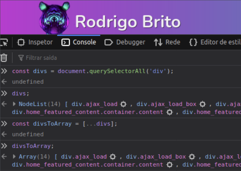JS-0804 - JavaScript Completo ES6 - Rest e Spread