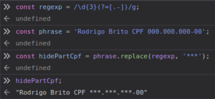 JS-0902 - JavaScript Completo ES6 - Regexp: substituição