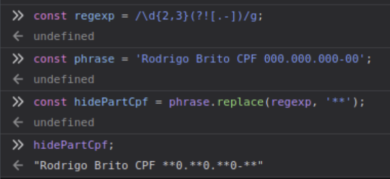 JS-0902 - JavaScript Completo ES6 - Regexp: substituição