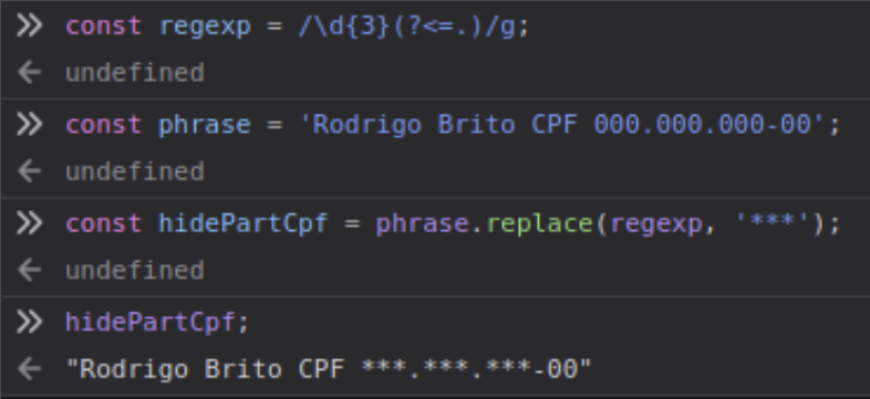 JS-0902 - JavaScript Completo ES6 - Regexp: substituição