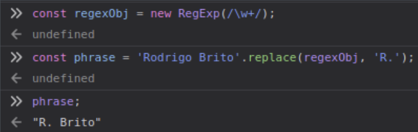 JS-0903 - JavaScript Completo ES6 - Regexp: métodos