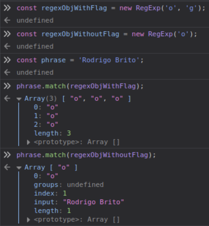 JS-0903 - JavaScript Completo ES6 - Regexp: métodos