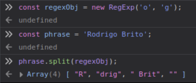 JS-0903 - JavaScript Completo ES6 - Regexp: métodos