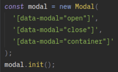 JS-1104 - JavaScript Completo ES6 - Refatoração Modal