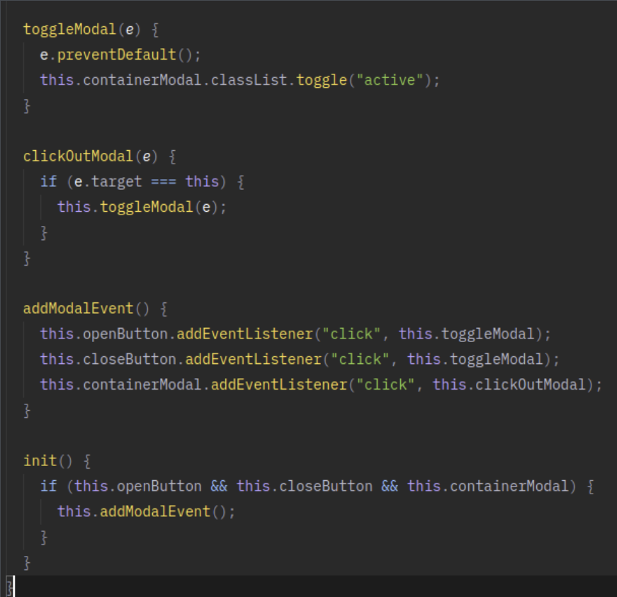 JS-1104 - JavaScript Completo ES6 - Refatoração Modal