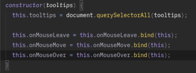 JS-1105 - JavaScript Completo ES6 - Refatora&ccedil;&atilde;o Tooltip