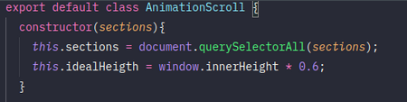 JS-1108 - JavaScript Completo ES6 - Refatoração Animação ao Scroll