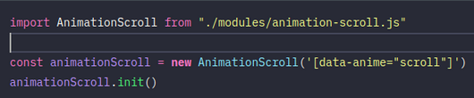 JS-1108 - JavaScript Completo ES6 - Refatoração Animação ao Scroll