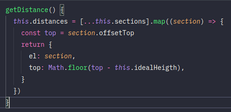 JS-1108 - JavaScript Completo ES6 - Refatoração Animação ao Scroll