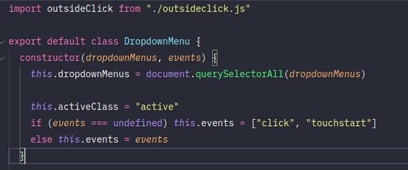 JS-1110 - JavaScript Completo ES6 - Refatora&ccedil;&atilde;o Dropdown Menu