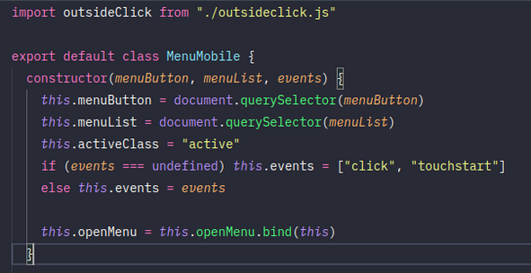 JS-1111 - JavaScript Completo ES6 - Refatoração Menu Mobile
