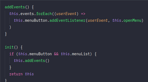 JS-1111 - JavaScript Completo ES6 - Refatoração Menu Mobile