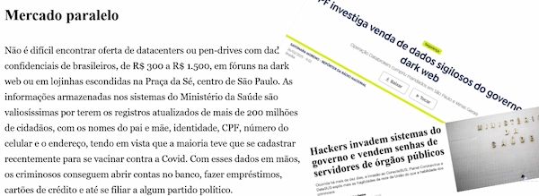 Dark Web, intelig&ecirc;ncia e opera&ccedil;&otilde;es cibern&eacute;ticas