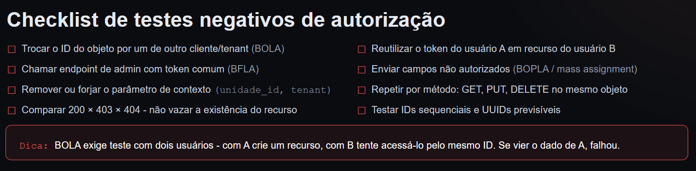 Pentest de APIs corporativas: quando o login funciona, mas a autoriza&ccedil;&atilde;o falha