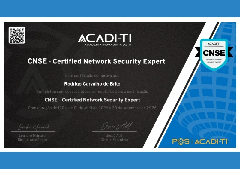 CNSE - Certified Network Security Expert