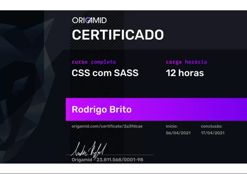 CSS com SASS