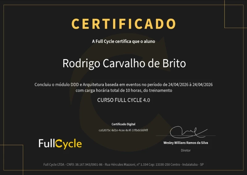 DDD Arquitetura baseada em eventos