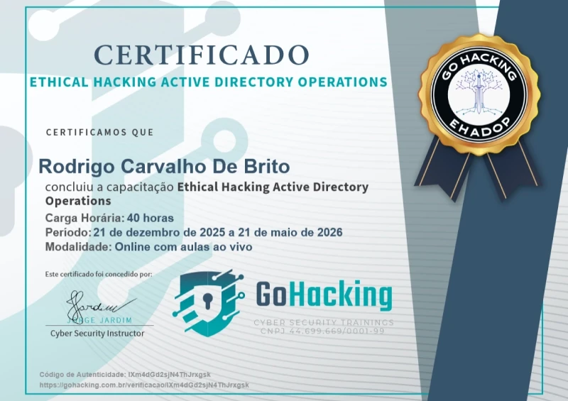 Ethical Hacking Active Directory Operations