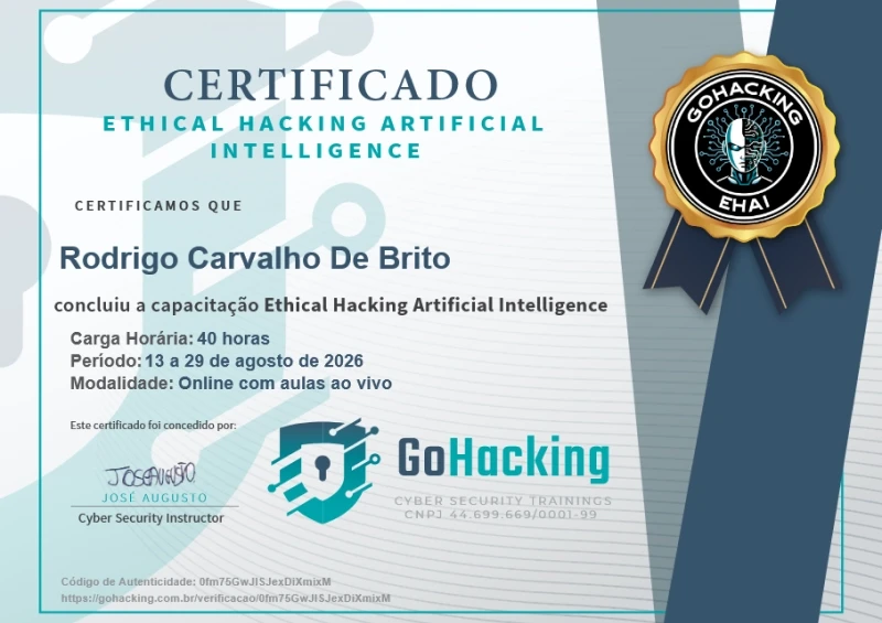 Ethical Hacking Artificial Intelligence
