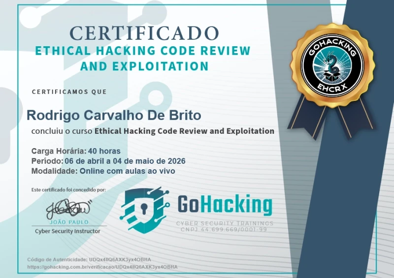 Ethical Hacking Code Review and Exploitation