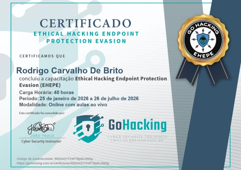 Ethical Hacking Endpoint Protection Evasion