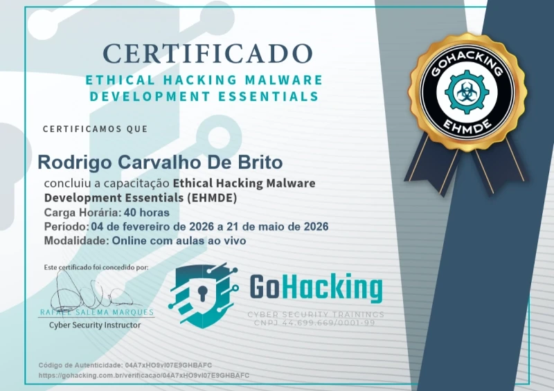 Ethical Hacking Malware Development Essentials