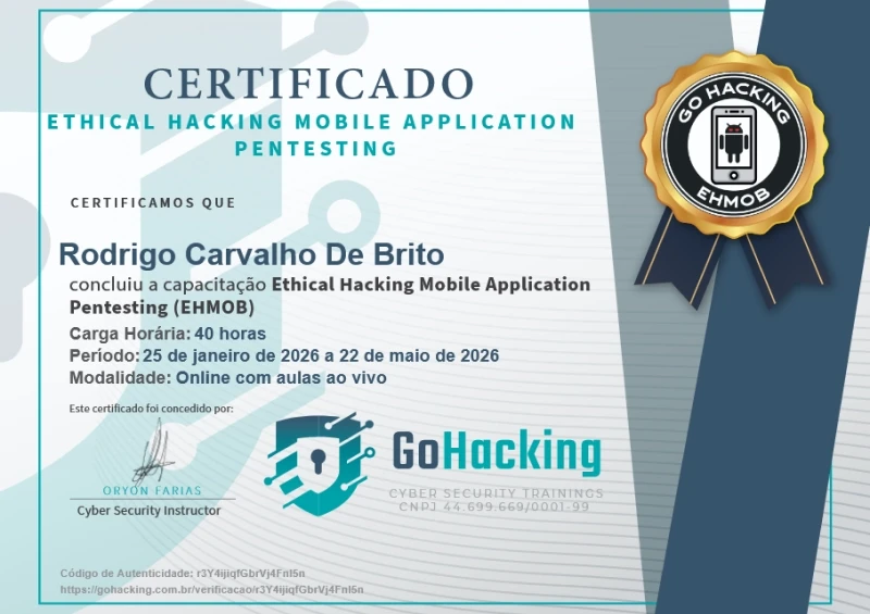 Ethical Hacking Mobile Application Pentesting