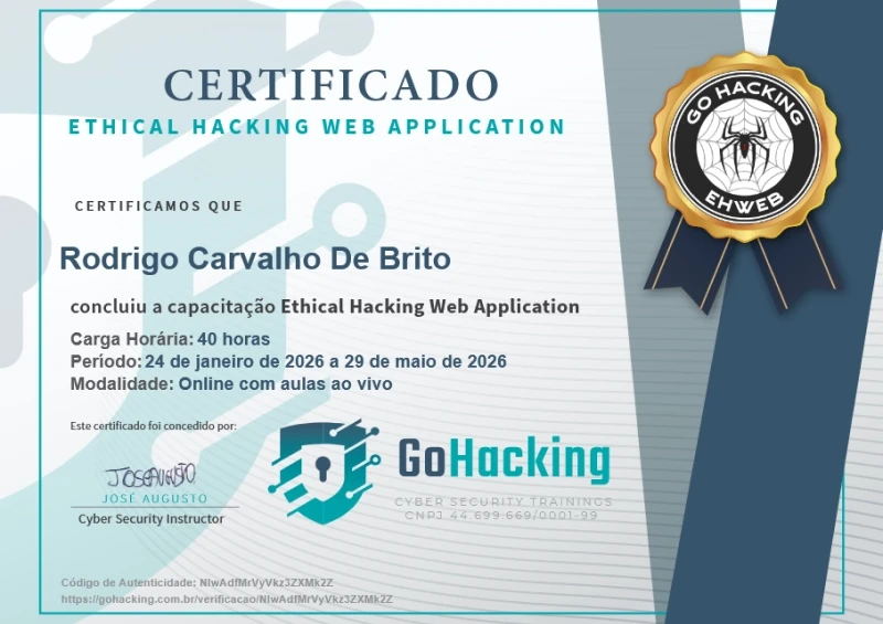 Ethical Hacking Web Application