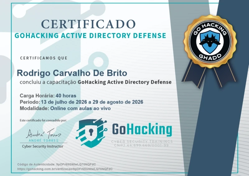 GoHacking Active Directory Defense