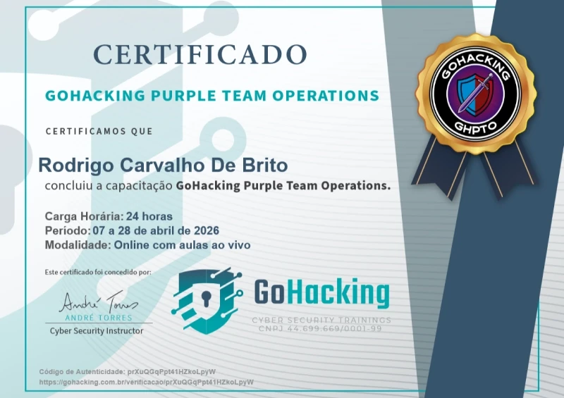 GoHacking Purple Team Operations