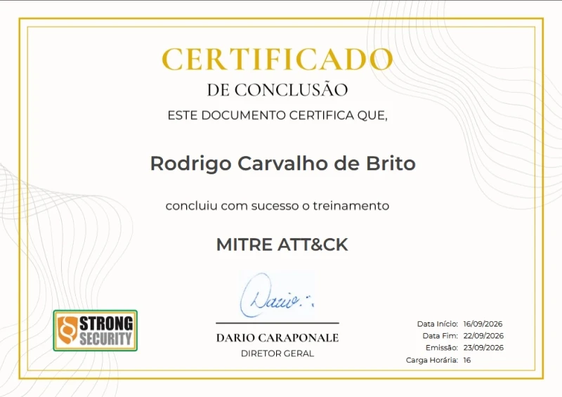 Treinamento MITRE ATT&CK