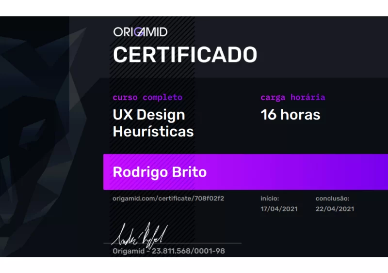 UX Design - Heurísticas