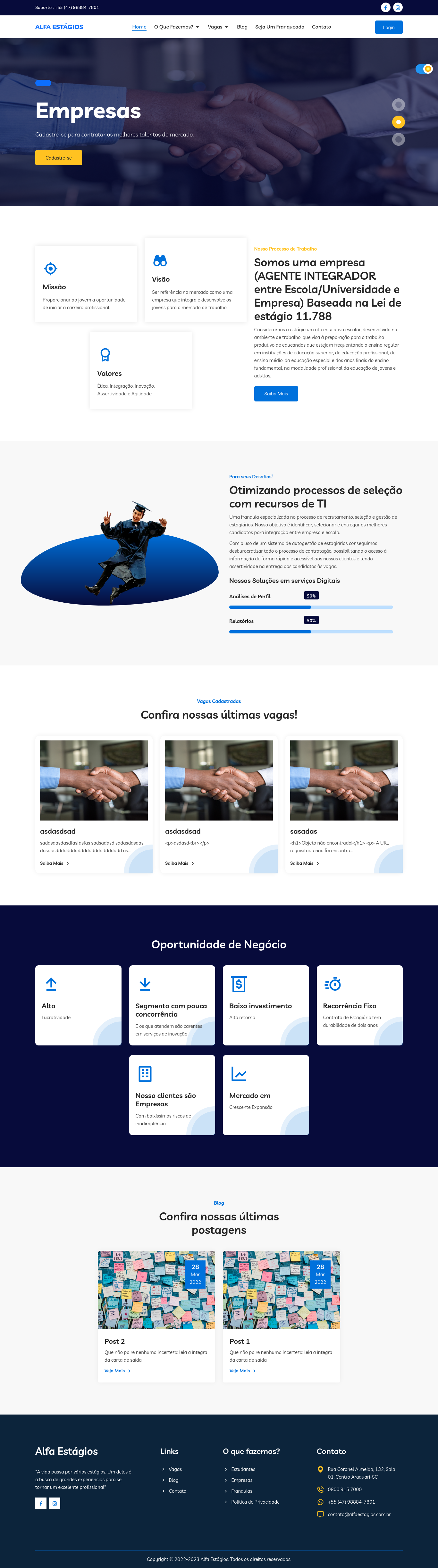 Alfa Est&aacute;gios